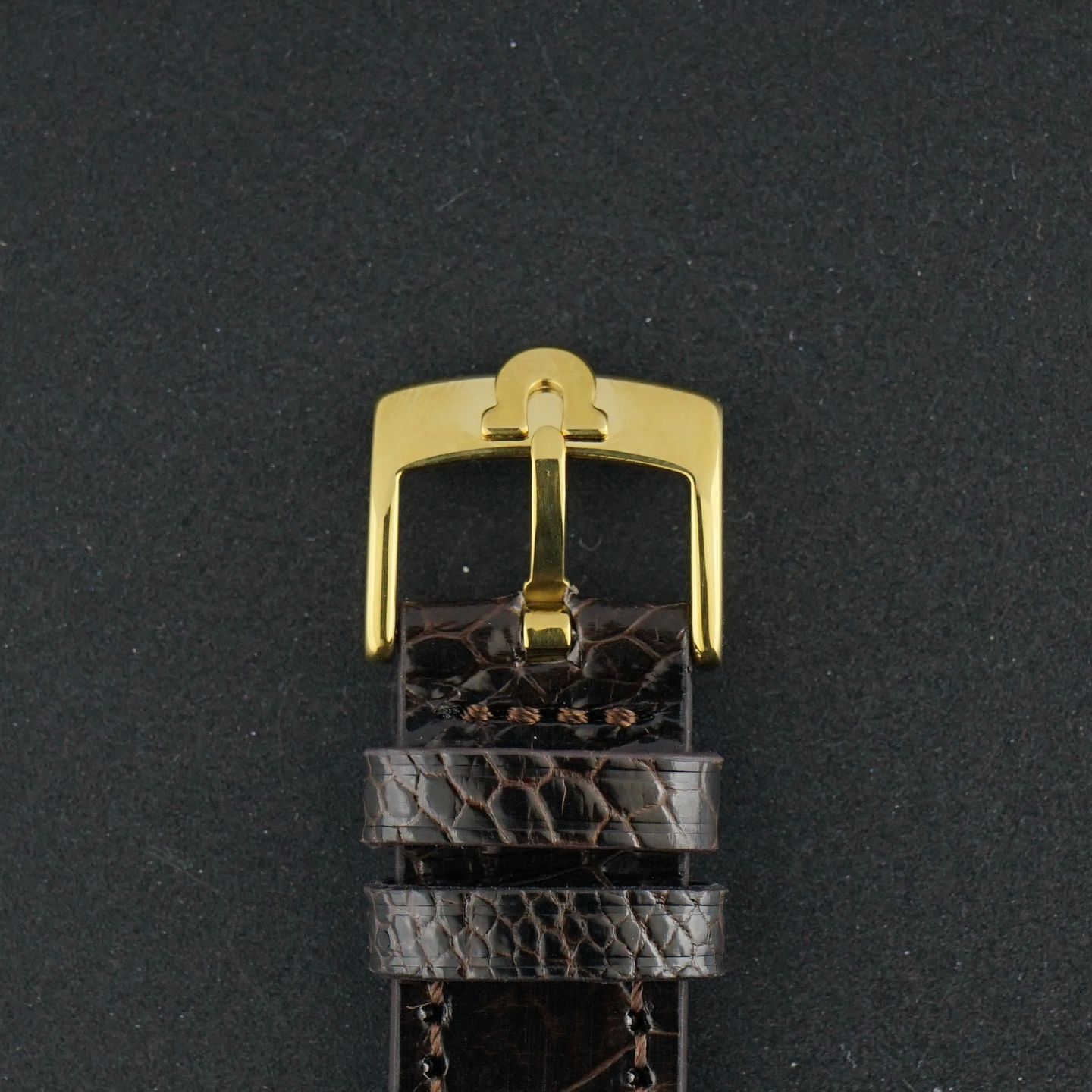 Omega Seamaster 166.020 (1965) - Champagne dial 34 mm Yellow Gold case (8/8)