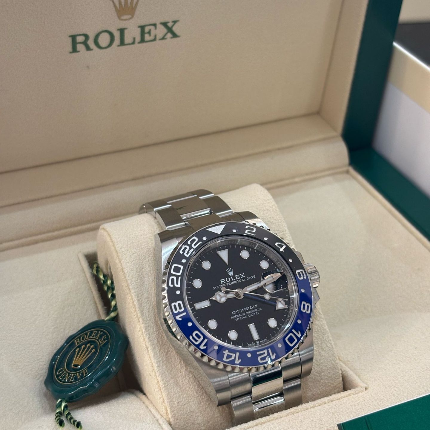 Rolex GMT-Master II 126710BLNR (2025) - Zwart wijzerplaat 40mm Staal (1/7)