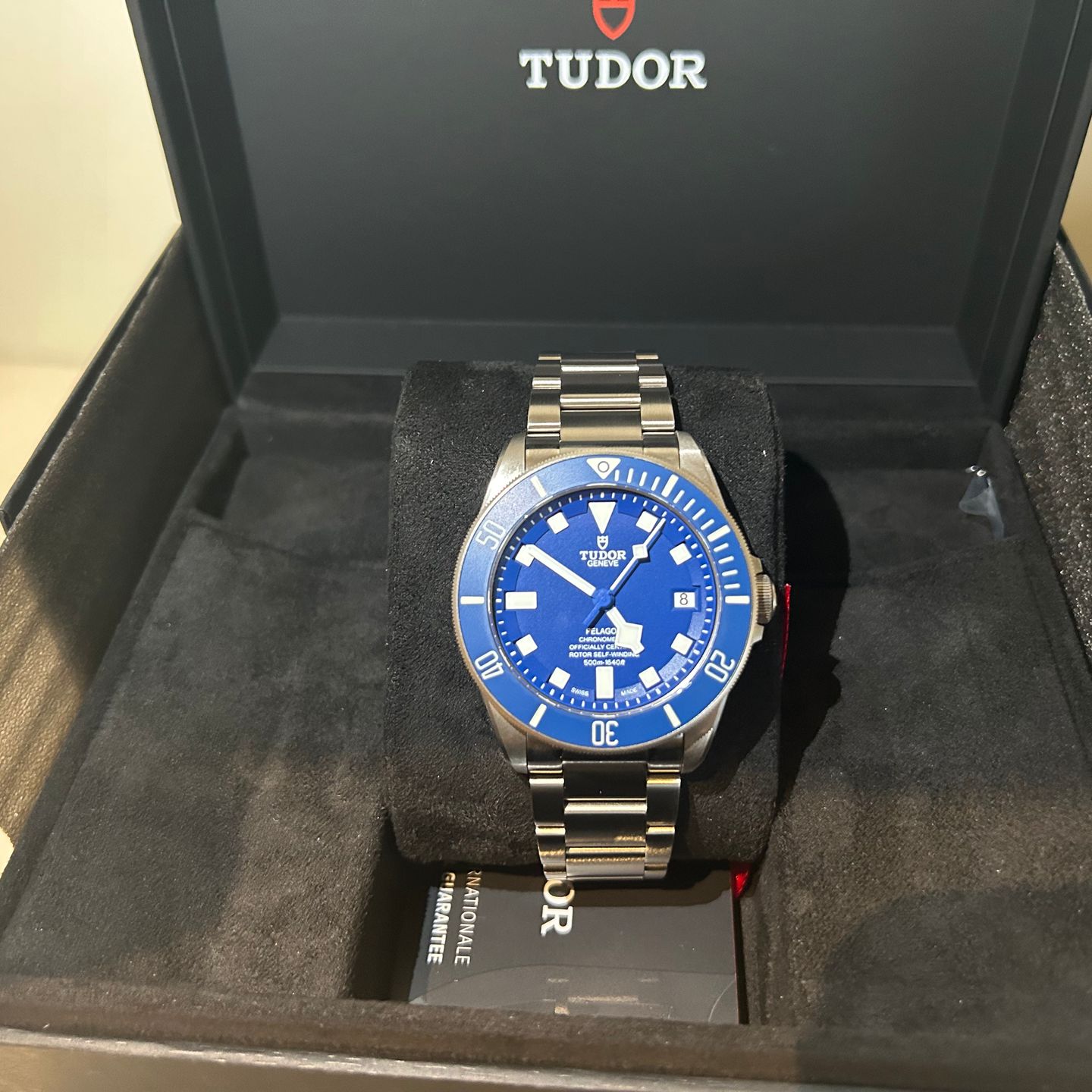 Tudor Pelagos 25600TB (2024) - Blauw wijzerplaat 42mm Titanium (5/8)