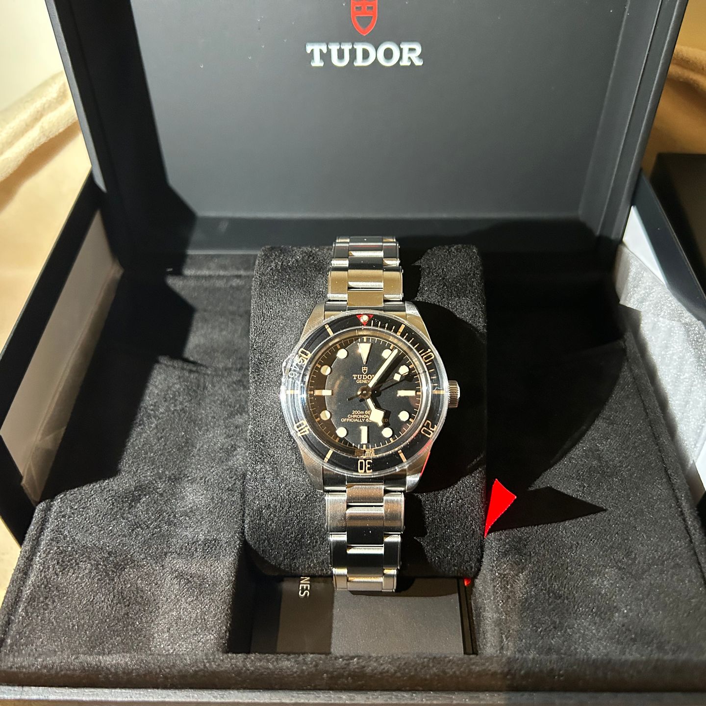 Tudor Black Bay Fifty-Eight 79030N (2024) - Black dial 39 mm Steel case (1/8)