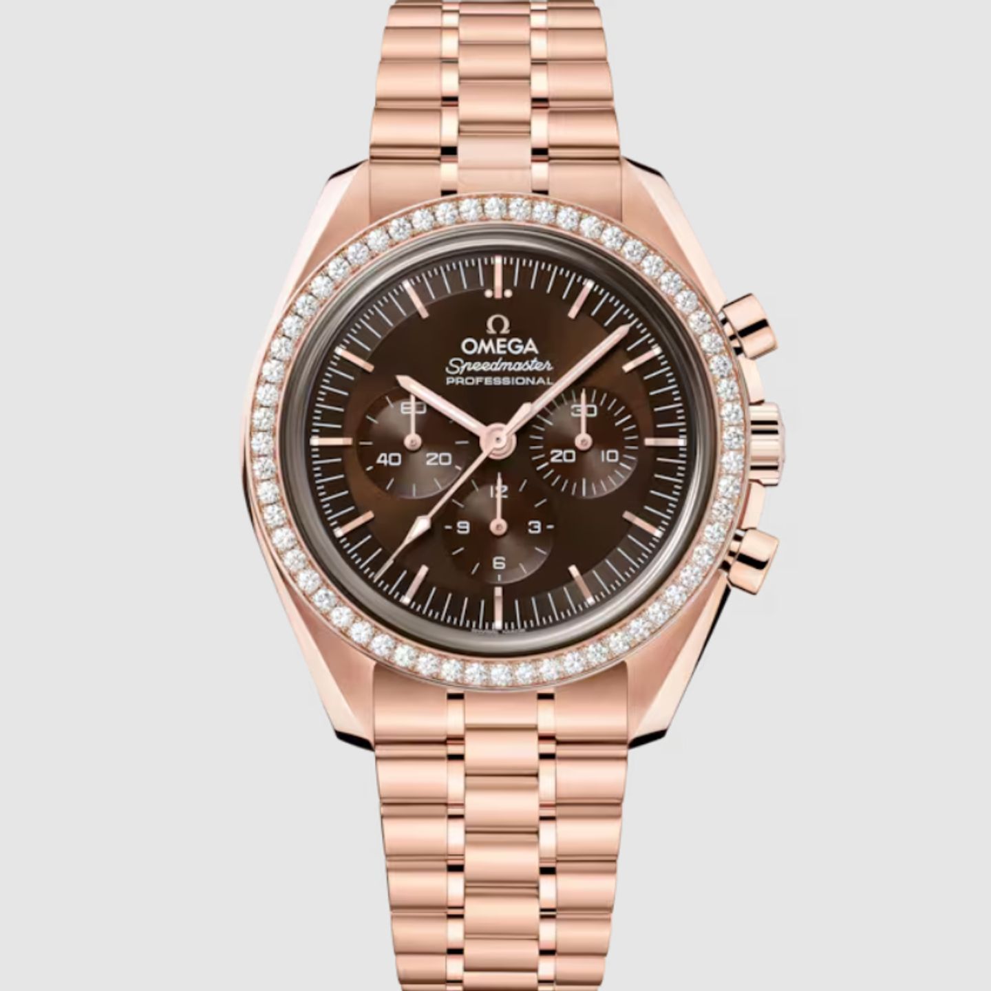 Omega Speedmaster Professional Moonwatch 310.55.42.50.13.001 (2025) - Bruin wijzerplaat 42mm Roségoud (1/1)