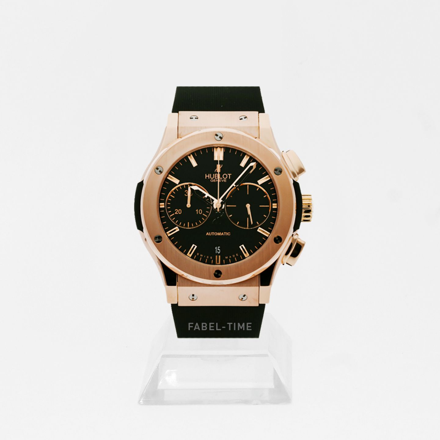 Hublot Classic Fusion Chronograph 541.OX.1181.RX (2024) - Black dial 42 mm Rose Gold case (1/1)