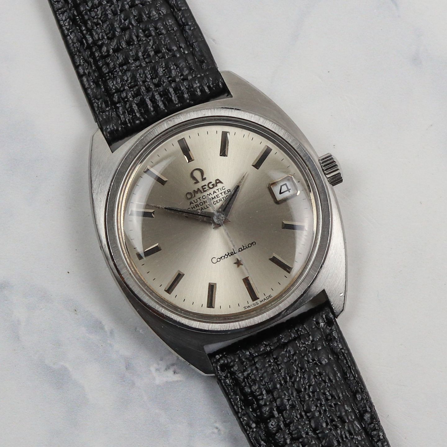 Omega Constellation 168.017 (1968) - Grijs wijzerplaat 34mm Staal (2/4)