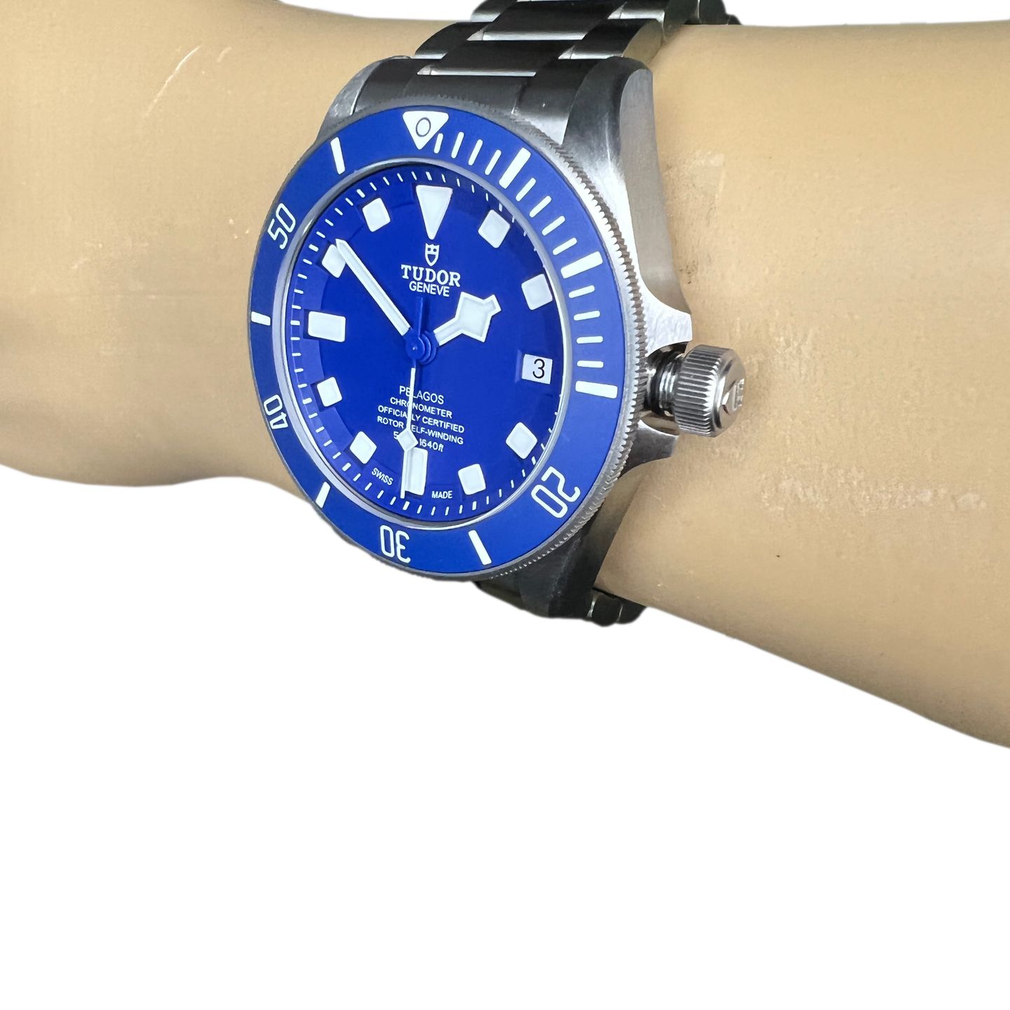 Tudor Pelagos M25600TB-0001 (2024) - Blue dial 42 mm Titanium case (4/8)