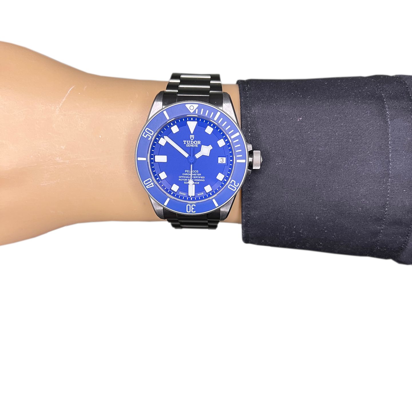 Tudor Pelagos M25600TB-0001 (2024) - Blue dial 42 mm Titanium case (8/8)