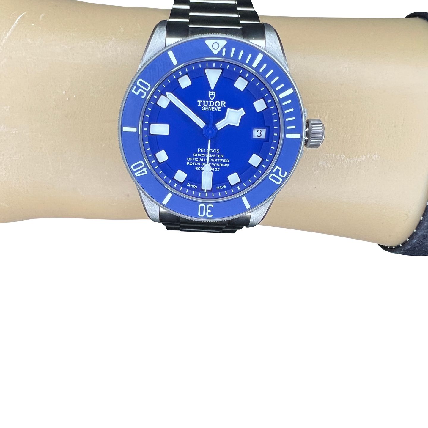 Tudor Pelagos M25600TB-0001 (2024) - Blauw wijzerplaat 42mm Titanium (1/8)