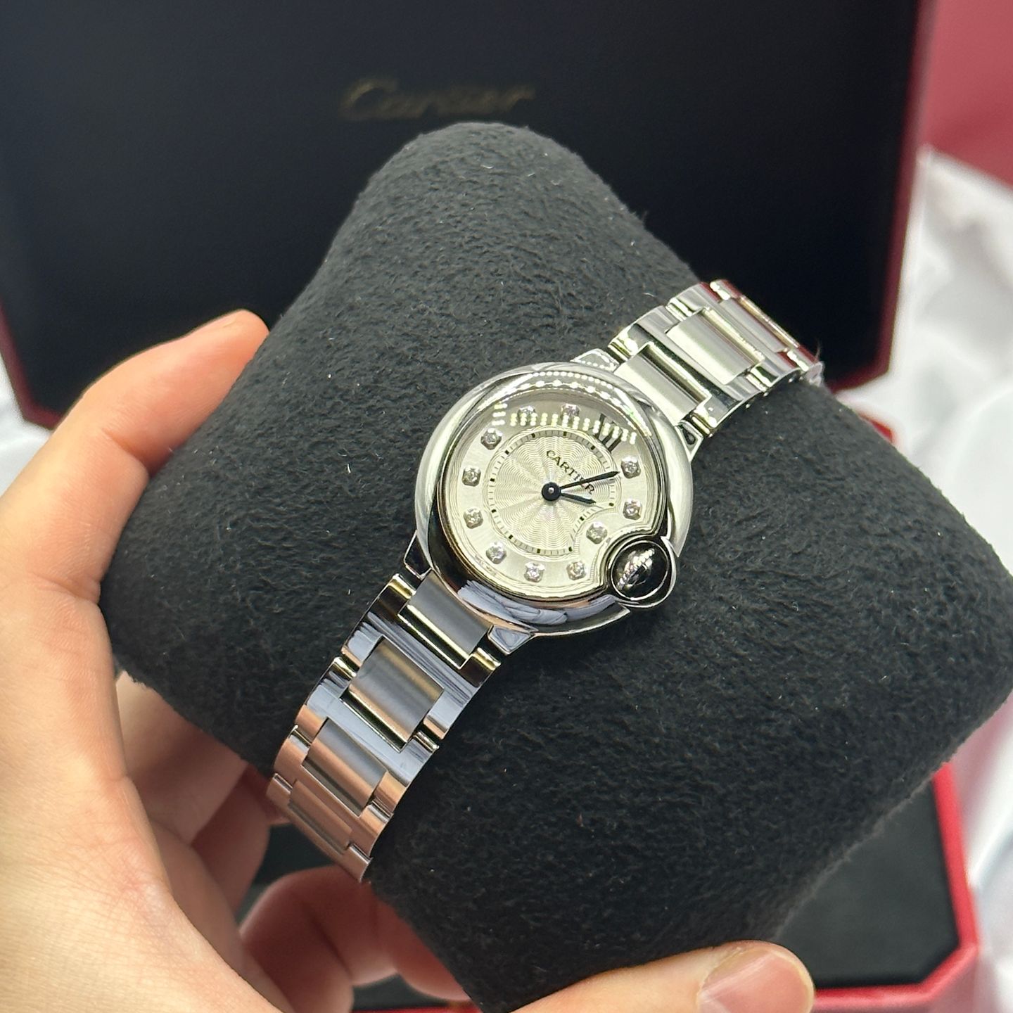 Cartier Ballon Bleu 28mm WE902073 - (3/8)