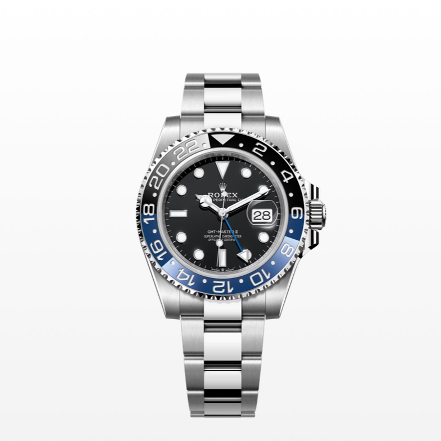 Rolex GMT-Master II 126710BLNR (2023) - Zwart wijzerplaat 40mm Staal (1/2)