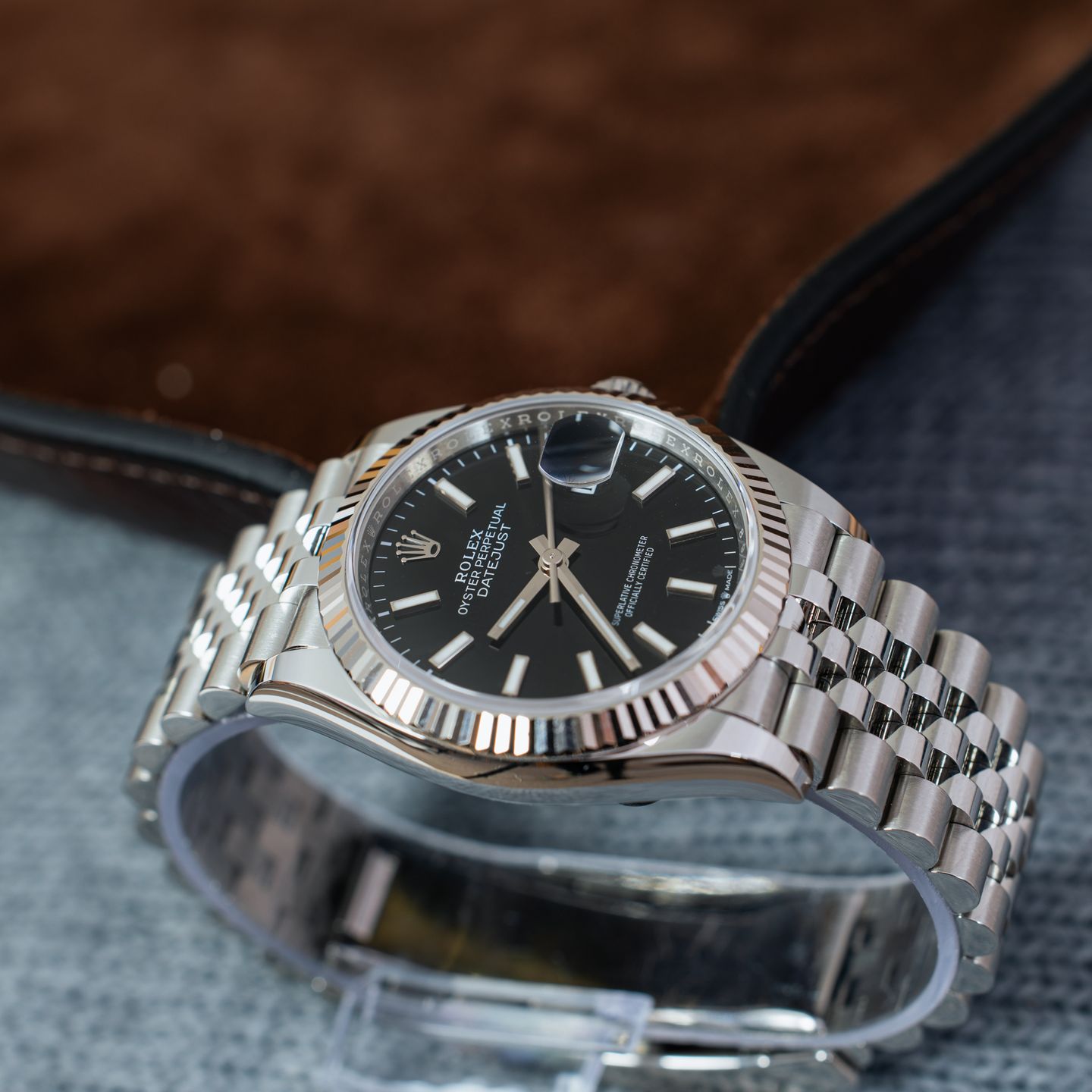 Rolex Datejust 36 126234 (2023) - Zwart wijzerplaat 36mm Staal (4/4)