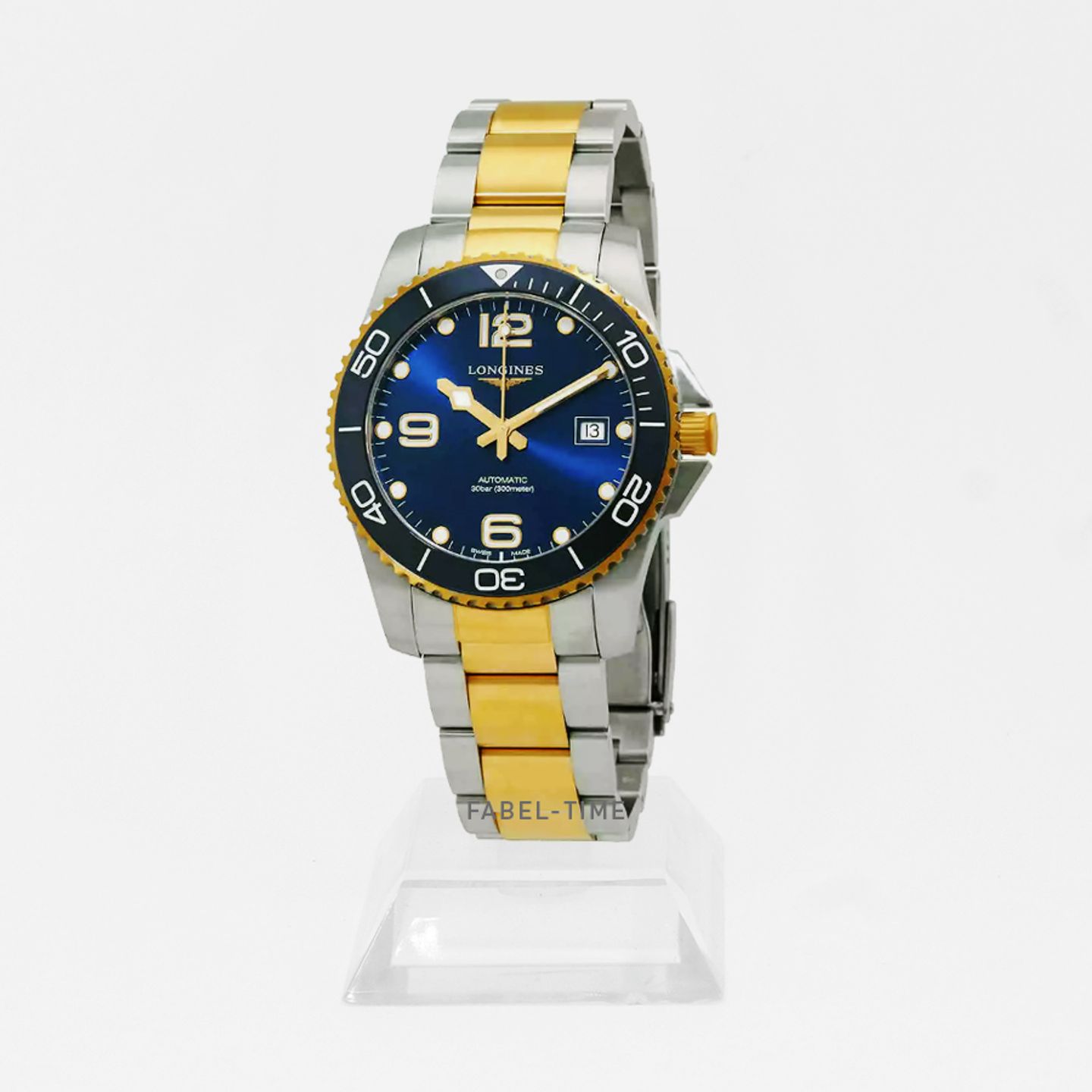 Longines HydroConquest L3.781.3.96.7 (2024) - Blue dial 41 mm Steel case (1/1)