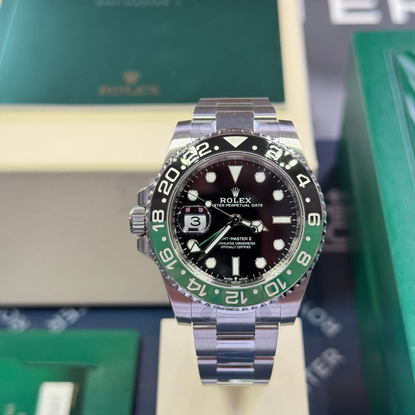 Rolex GMT-Master II 126720VTNR (2024) - Zwart wijzerplaat 40mm Staal (1/7)