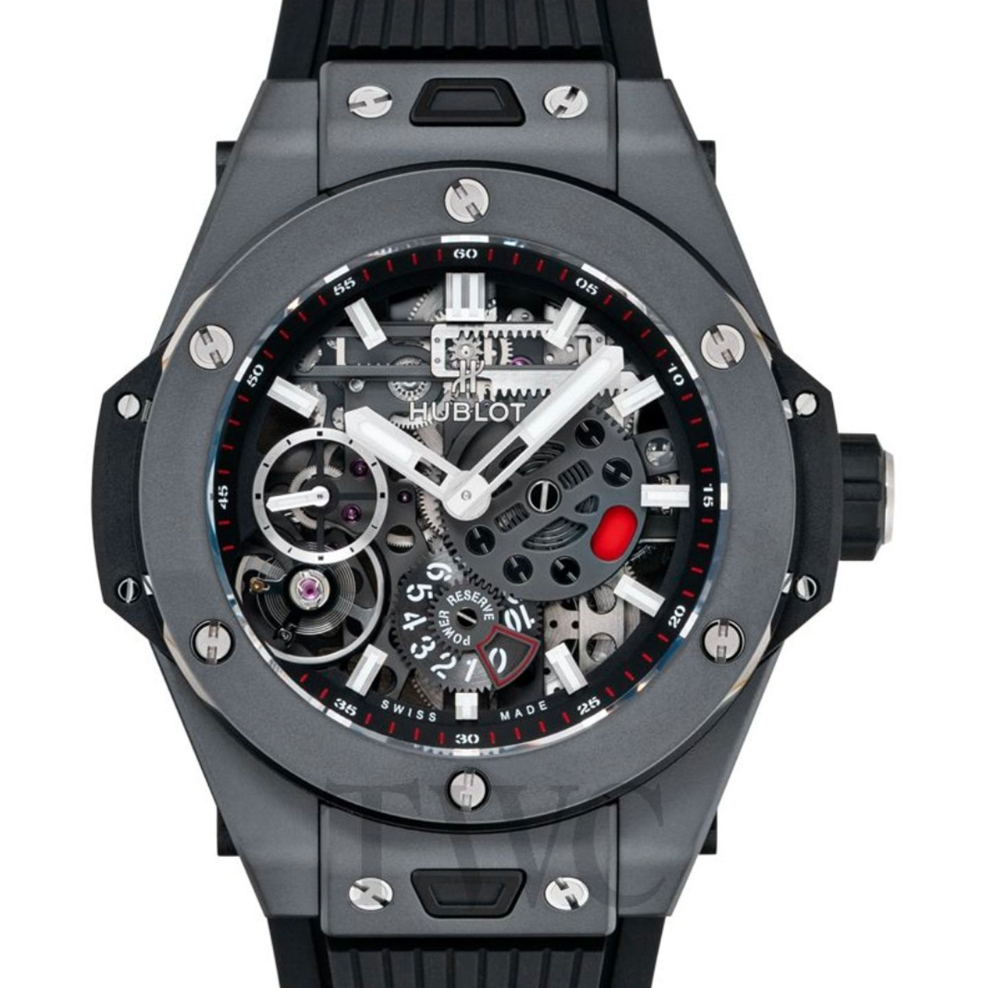 Hublot Big Bang Meca-10 414.CI.1123.RX (2023) - Zwart wijzerplaat 45mm Keramiek (1/1)