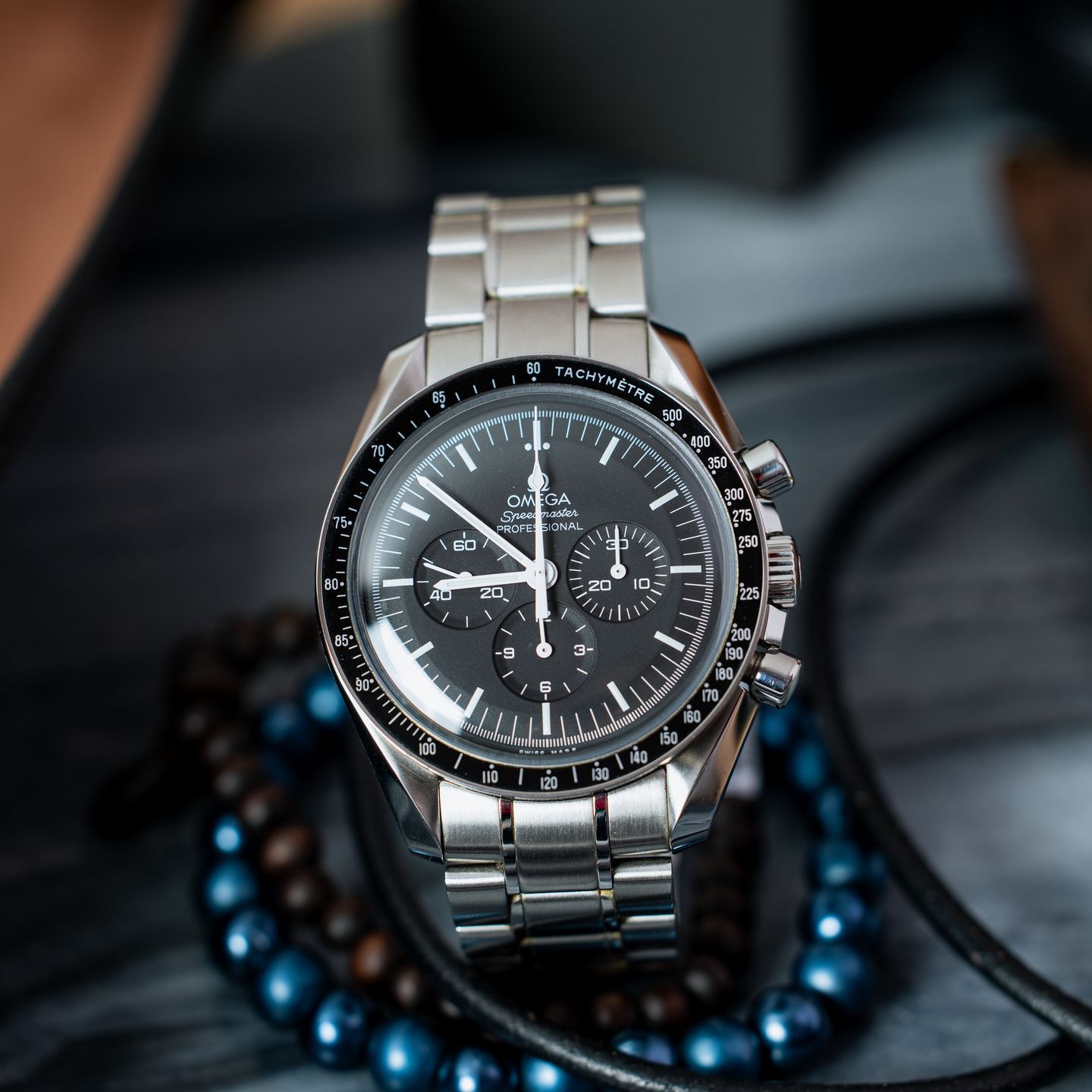 Omega Speedmaster Professional Moonwatch 311.30.42.30.01.005 (2019) - Black dial 42 mm Steel case (1/7)