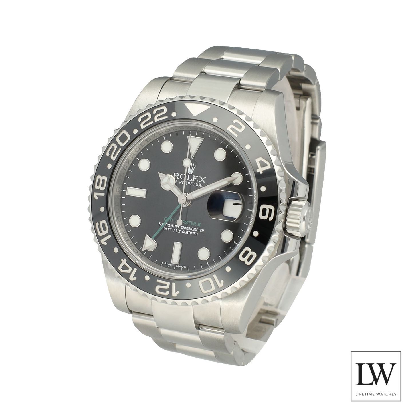 Rolex GMT-Master II 116710 (2013) - Zwart wijzerplaat 40mm Staal (5/8)