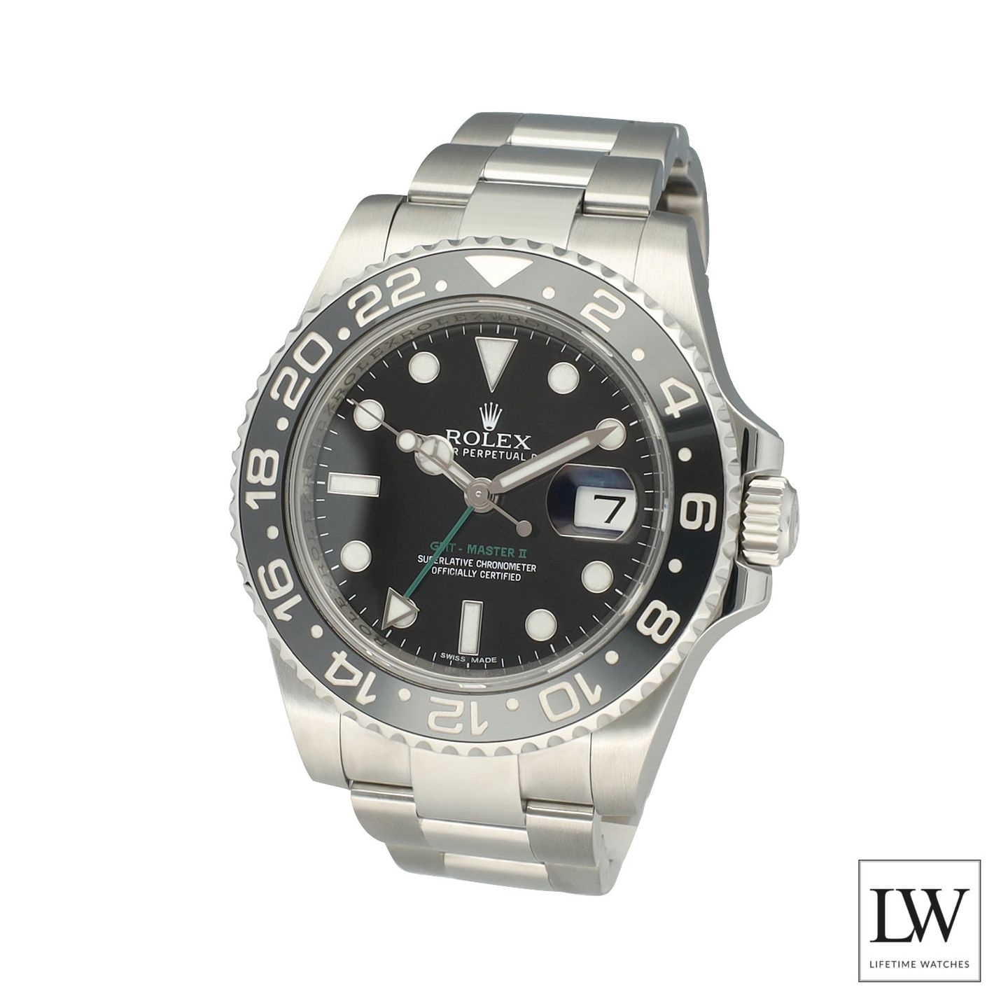 Rolex GMT-Master II 116710 (2013) - Zwart wijzerplaat 40mm Staal (4/8)