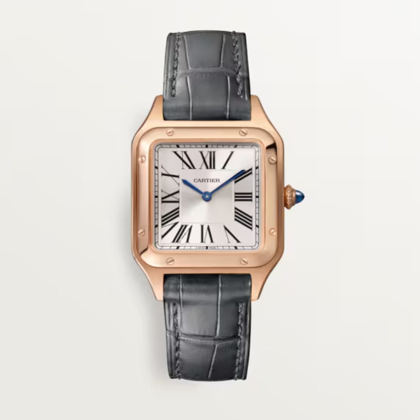 Cartier Santos Dumont WGSA0022 (2023) - Zilver wijzerplaat 28mm Roségoud (1/1)