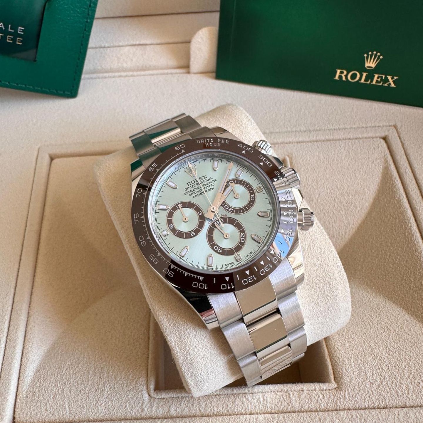 Rolex Daytona 116506 (2022) - Blue dial 40 mm Platinum case (3/5)