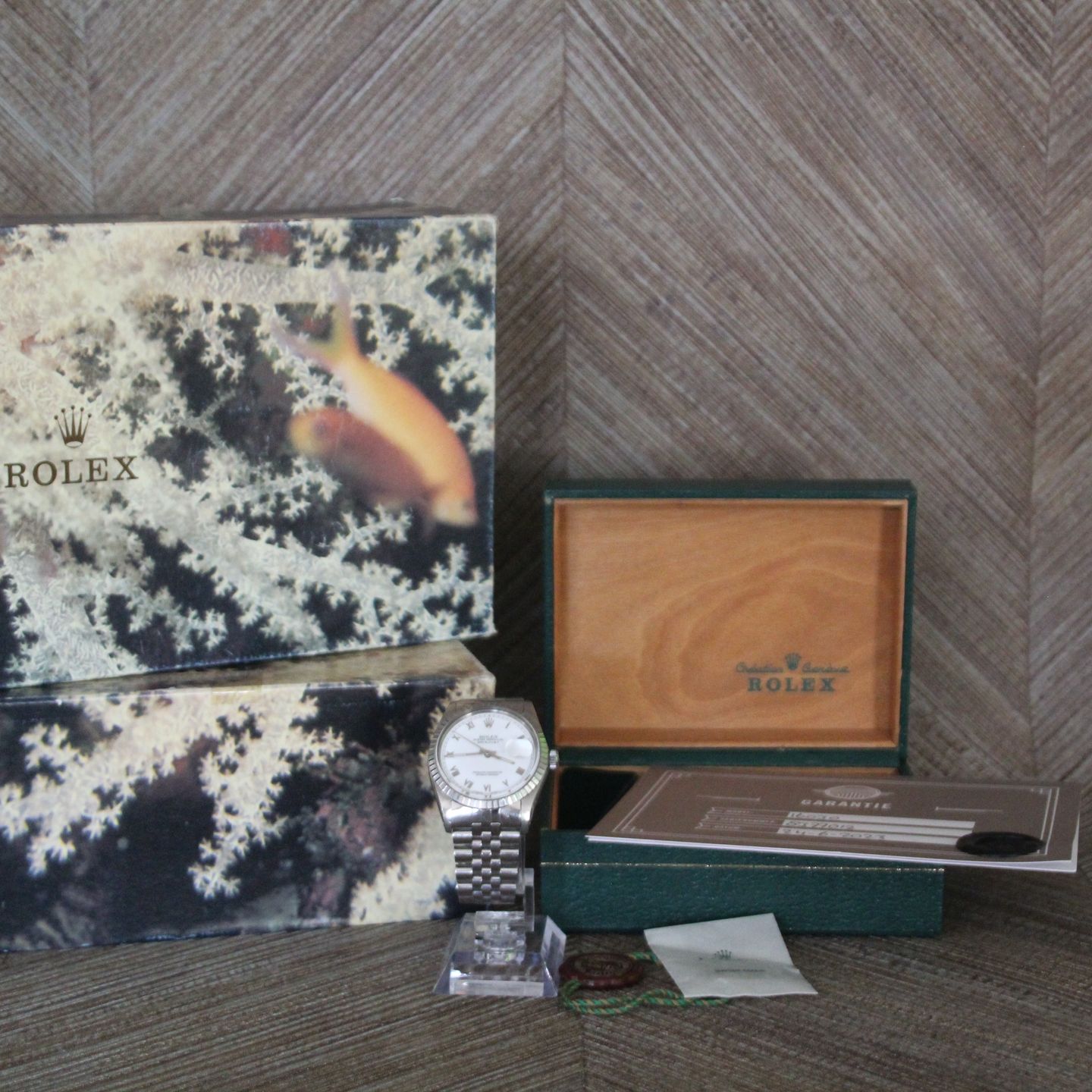 Rolex Datejust 36 16030 (1985) - White dial 36 mm Steel case (7/8)