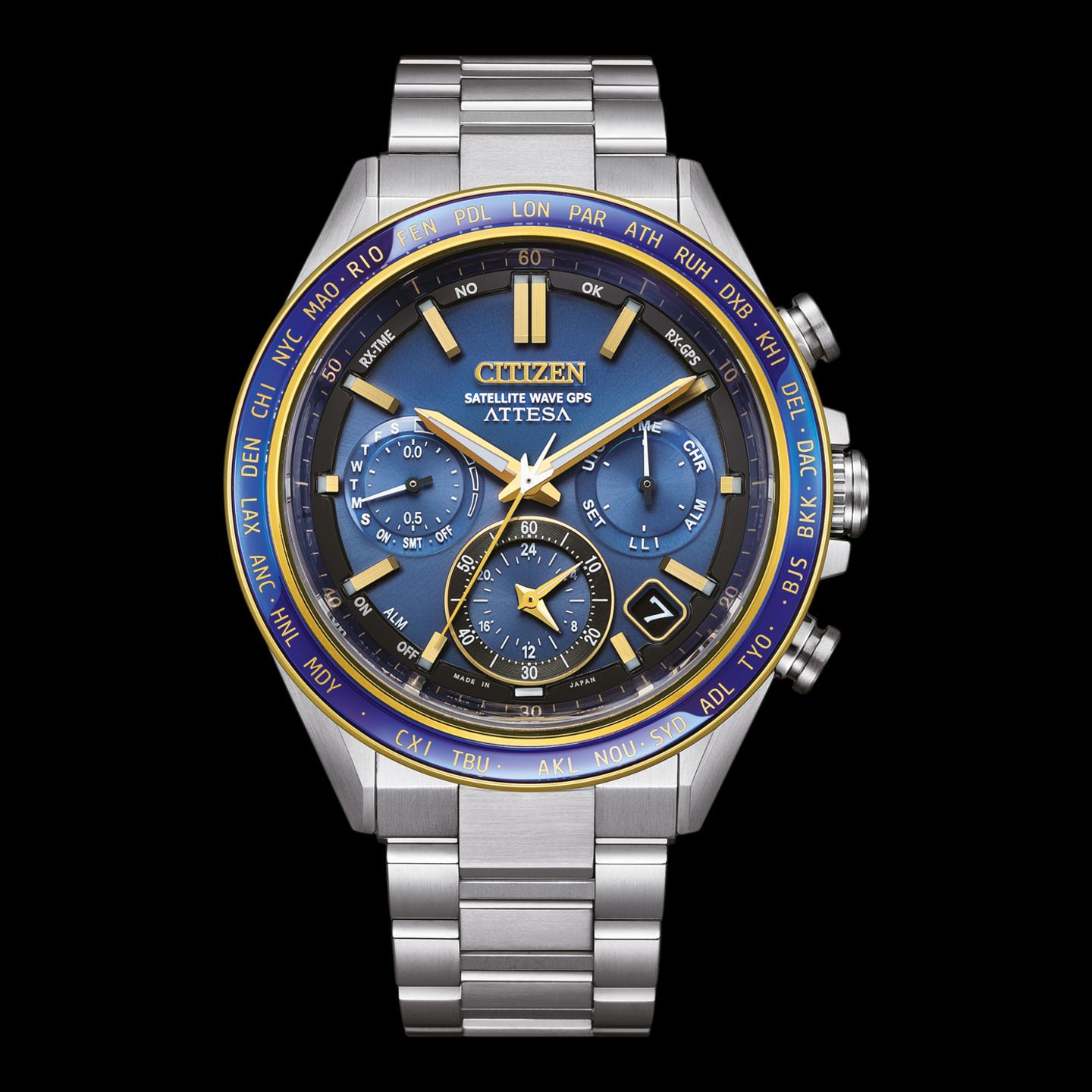 Citizen Modern CC4054-68L (2023) - Blauw wijzerplaat 40mm Staal (1/3)