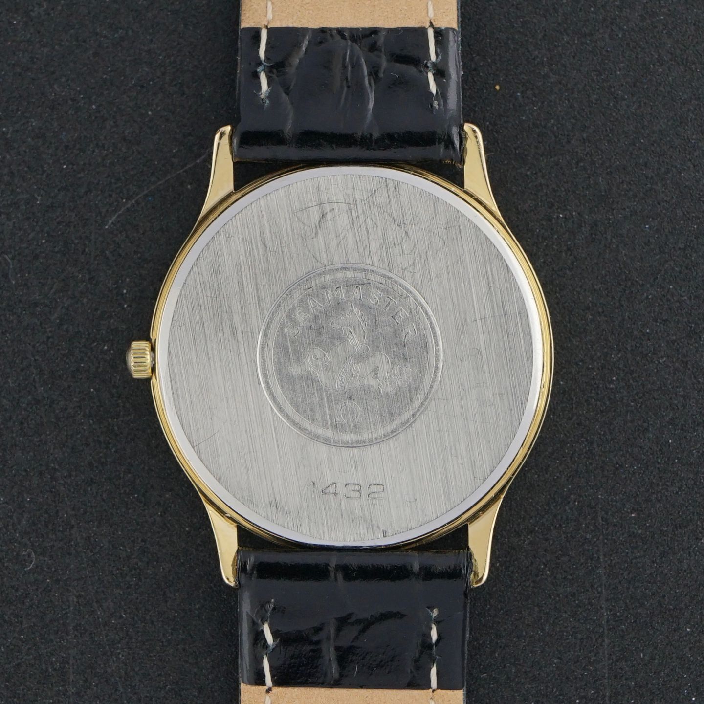 Omega De Ville 196.0263 (1982) - Wit wijzerplaat 32mm Goud/Staal (3/8)