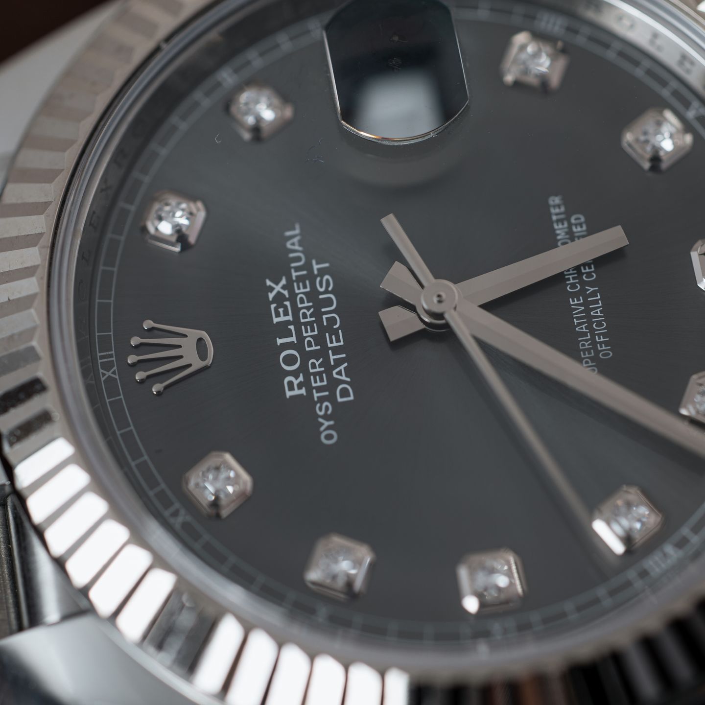 Rolex Datejust 41 126334 (2018) - Grijs wijzerplaat 41mm Staal (4/6)