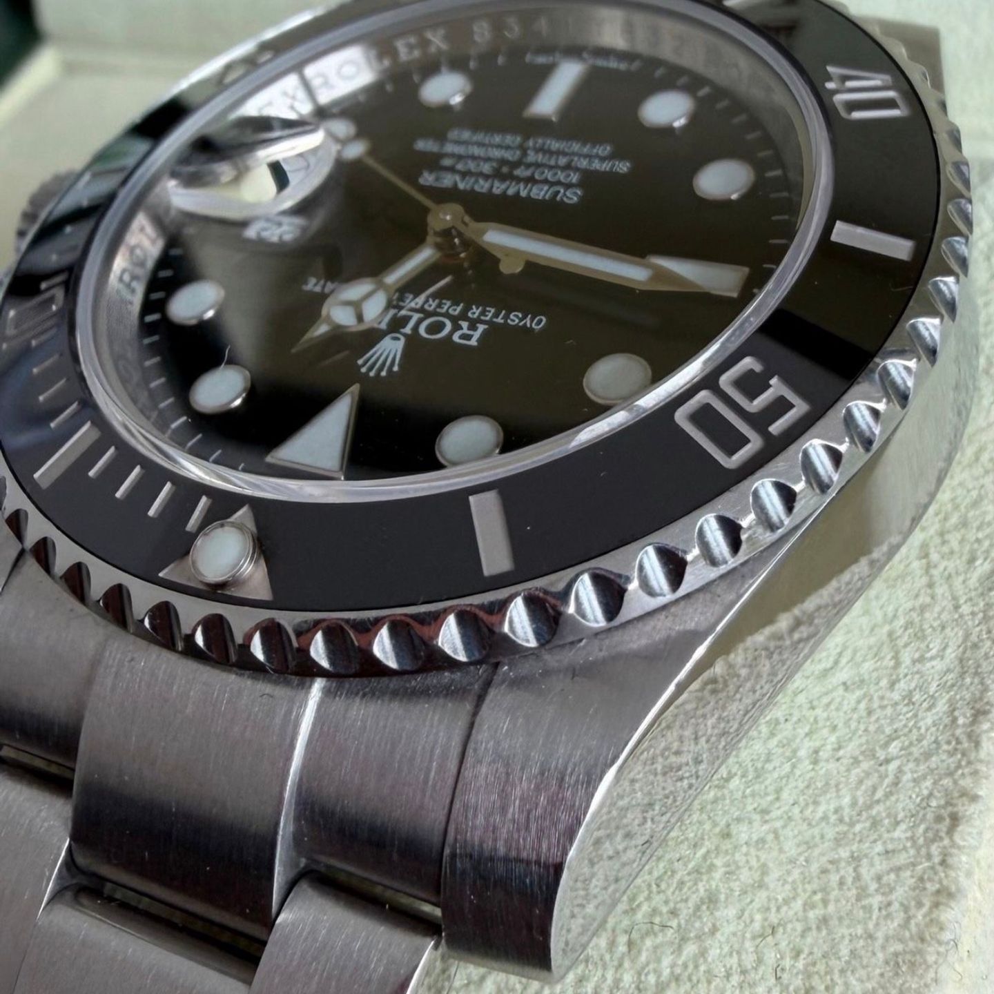 Rolex Submariner Date 116610LN (2014) - Black dial 40 mm Steel case (5/8)