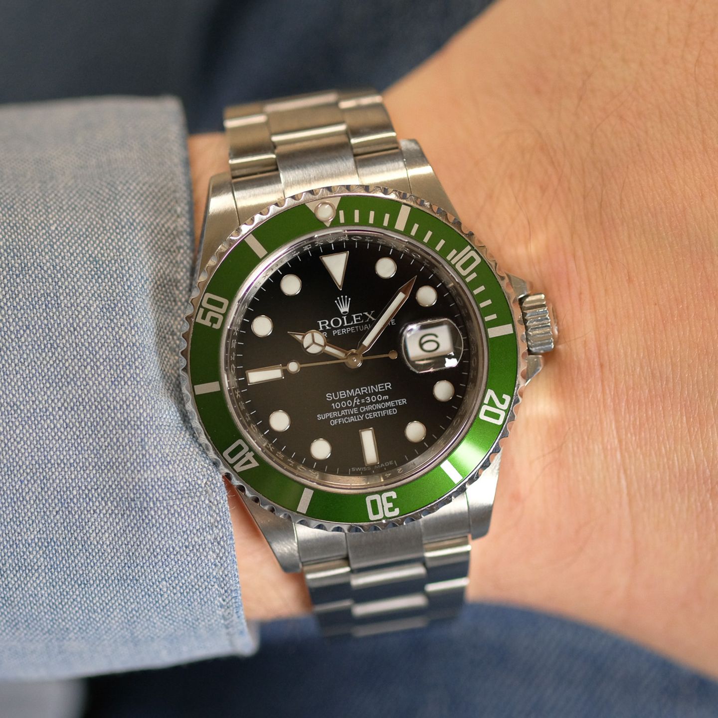 Rolex Submariner Date 16610LV - (1/8)