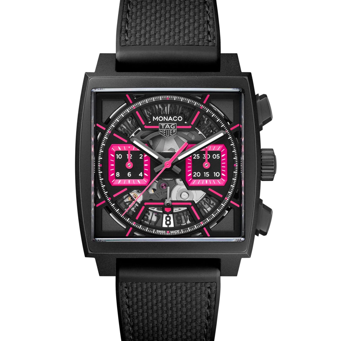 TAG Heuer Monaco CBL218B.FT6236 (2025) - Black dial 39 mm Titanium case (1/6)