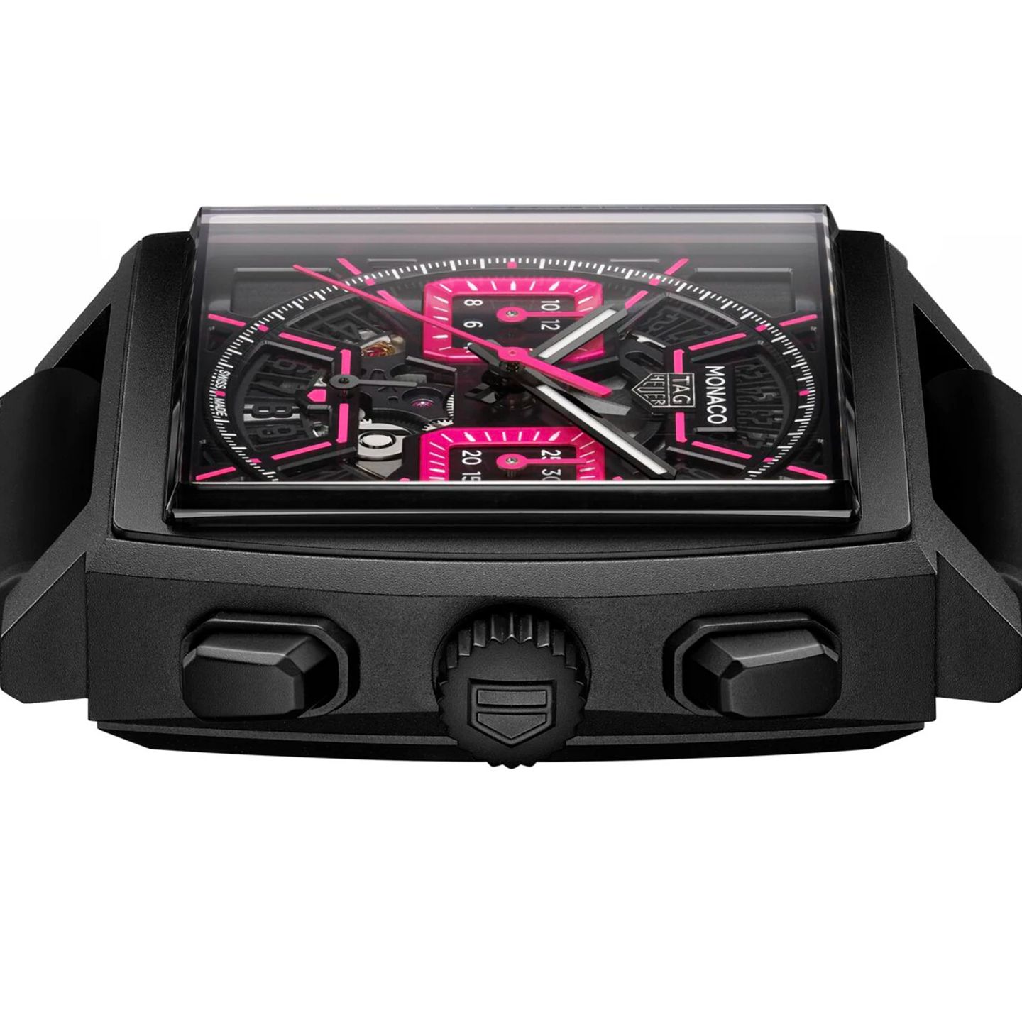 TAG Heuer Monaco CBL218B.FT6236 (2025) - Black dial 39 mm Titanium case (5/6)