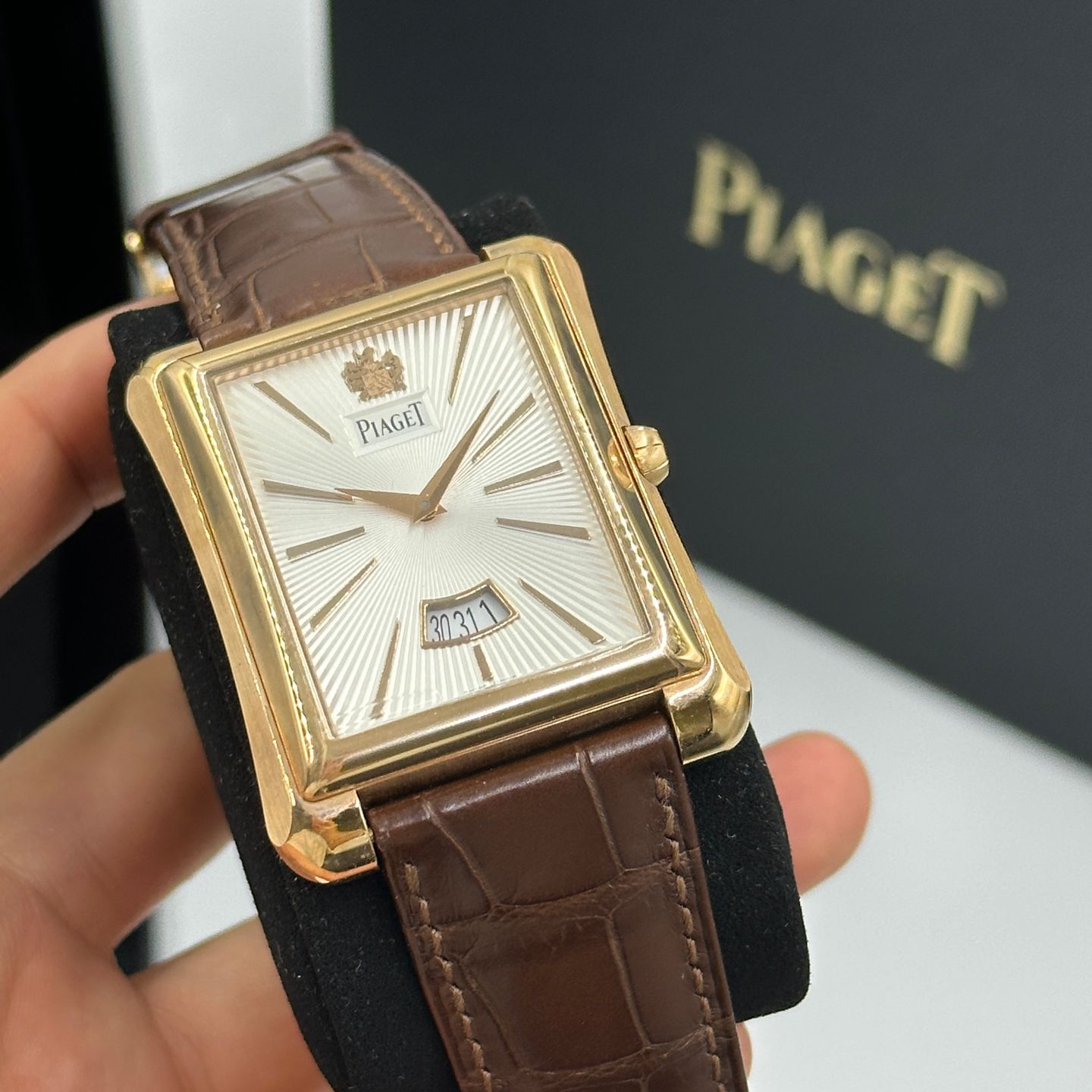 Piaget Emperador G0A32121 (2022) - Zilver wijzerplaat Onbekend Roségoud (4/8)