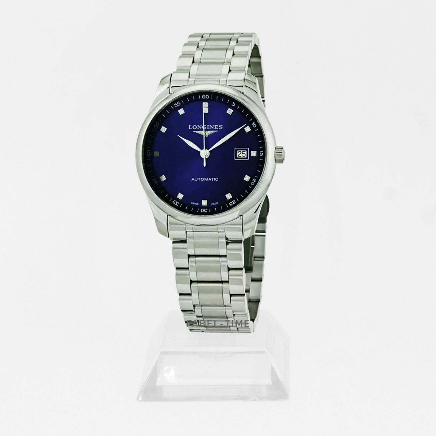 Longines Master Collection L2.793.4.97.6 (2024) - Blauw wijzerplaat 40mm Staal (1/1)