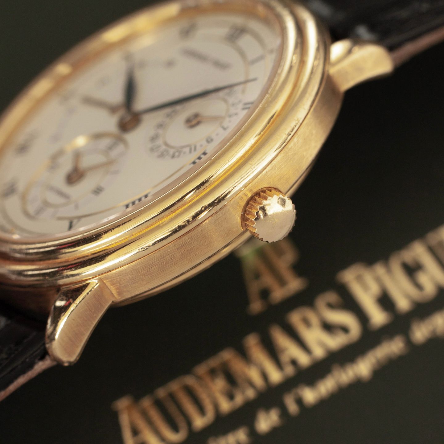 Audemars Piguet Jules Audemars 25685BA (Onbekend (willekeurig serienummer)) - Wit wijzerplaat 36mm Geelgoud (5/8)
