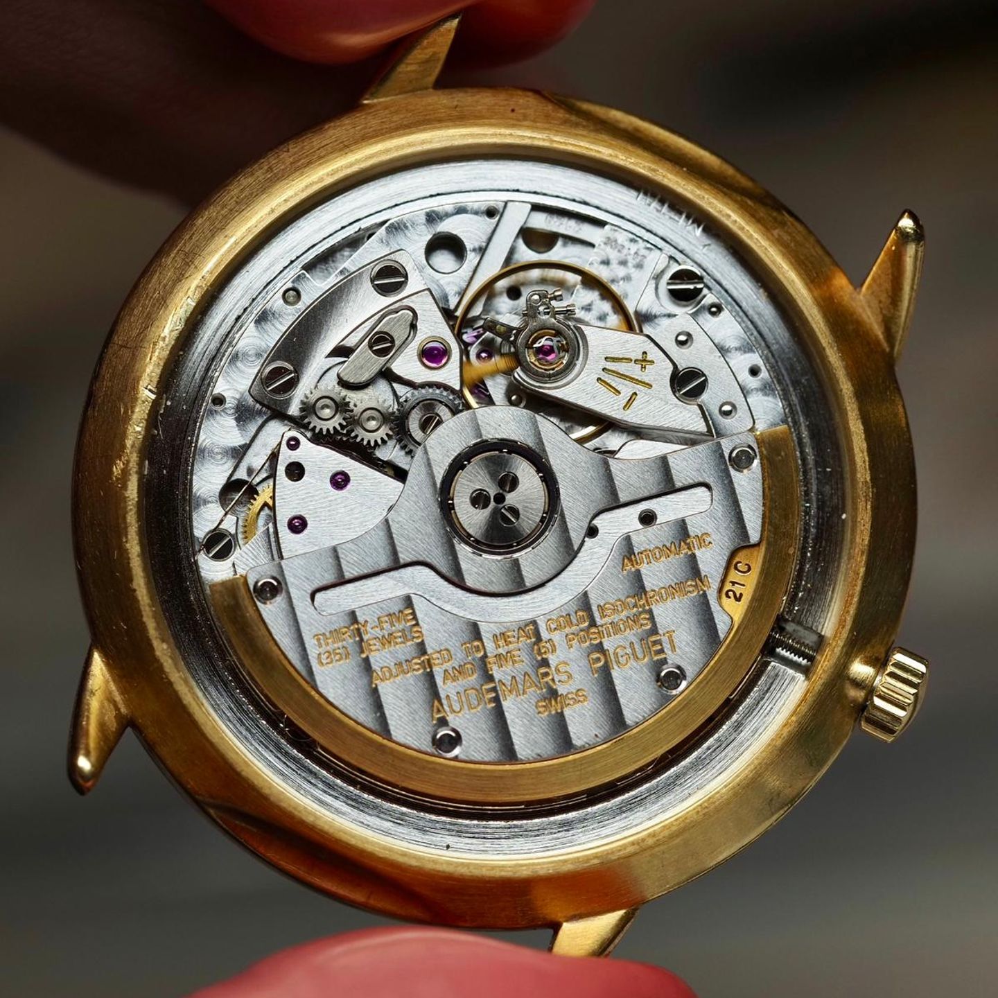 Audemars Piguet Jules Audemars 25685BA (Onbekend (willekeurig serienummer)) - Wit wijzerplaat 36mm Geelgoud (8/8)