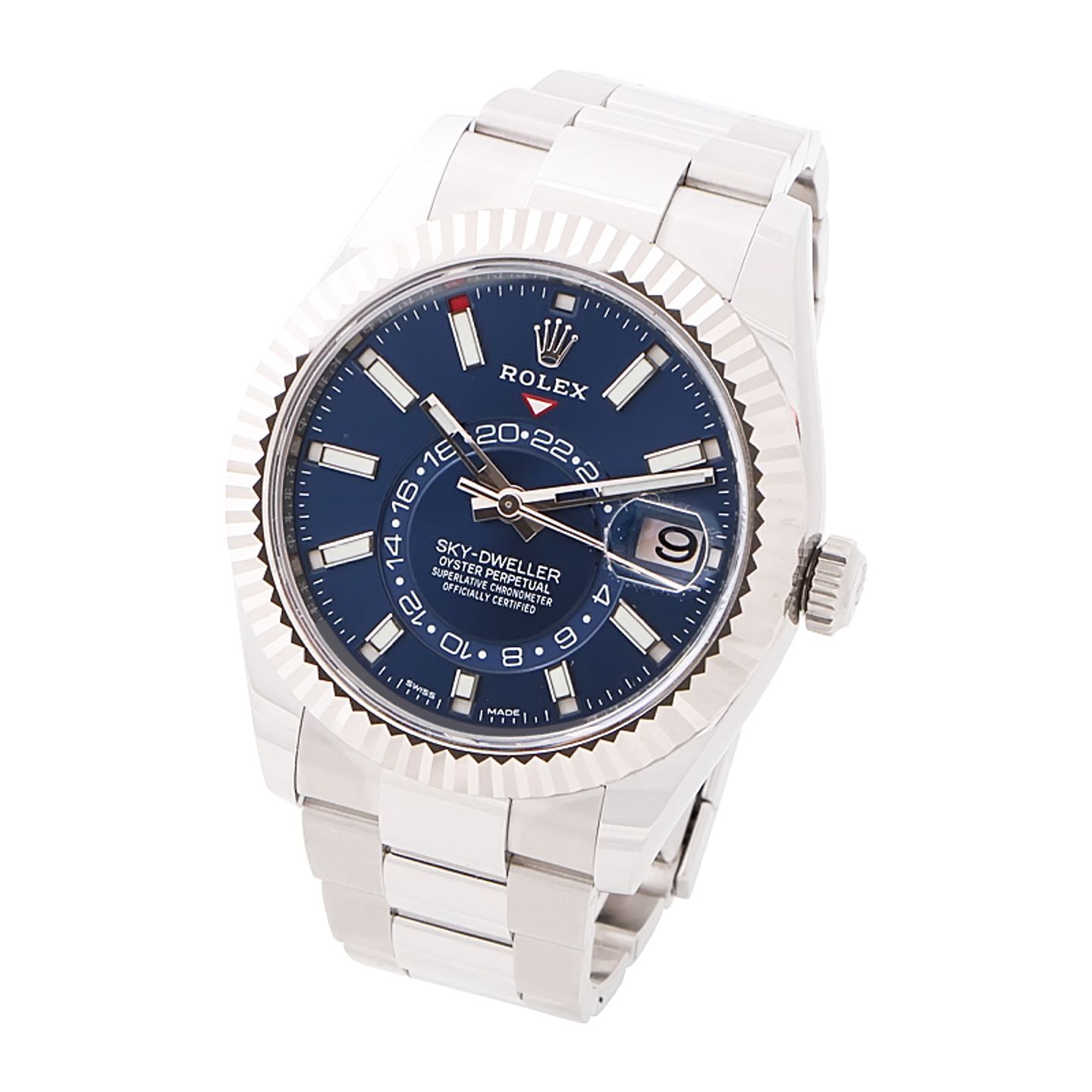 Rolex Sky-Dweller 326934 (2022) - Blue dial 42 mm Steel case (2/4)