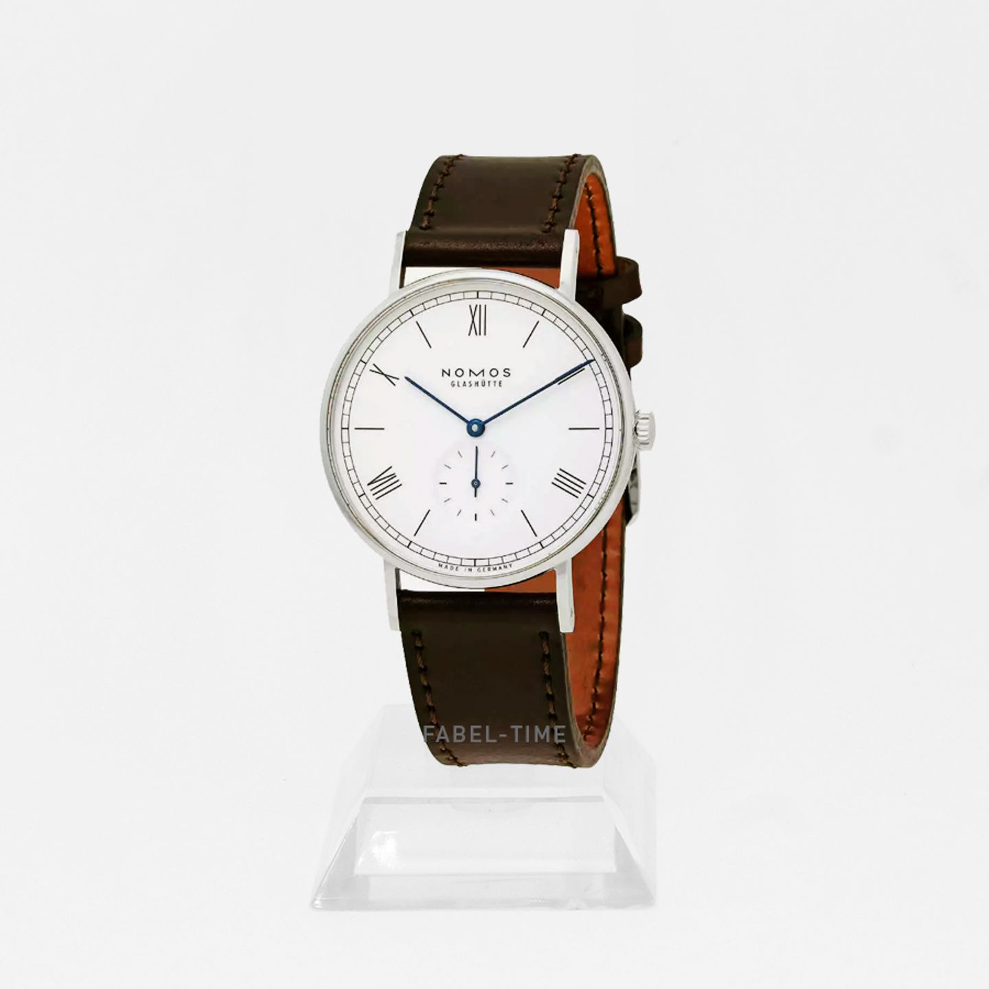 NOMOS Ludwig 38 237 (2024) - Wit wijzerplaat 38mm Staal (1/1)