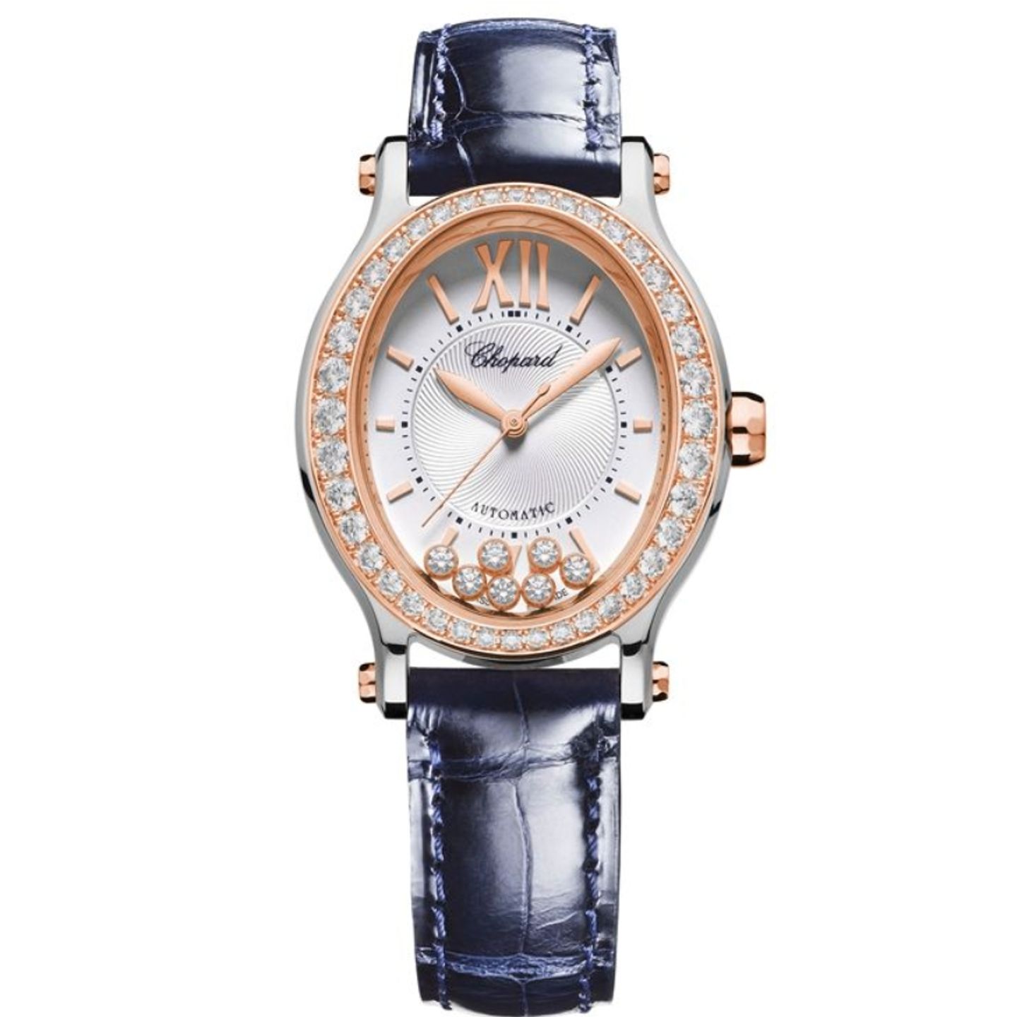 Chopard Happy Sport 278602-6003 (2022) - Wit wijzerplaat 29mm Goud/Staal (1/1)