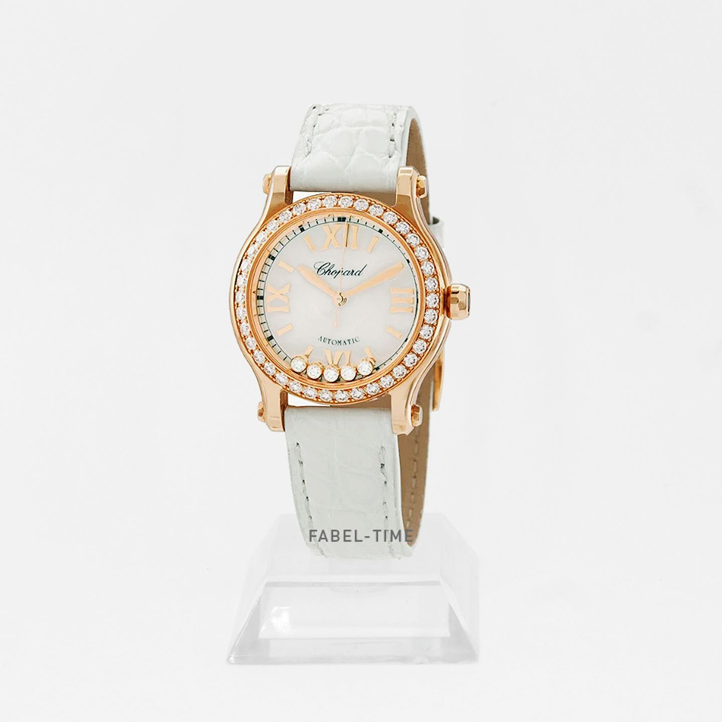 Chopard Happy Sport 274893-5010 (2024) - Pearl dial 30 mm Rose Gold case (1/1)