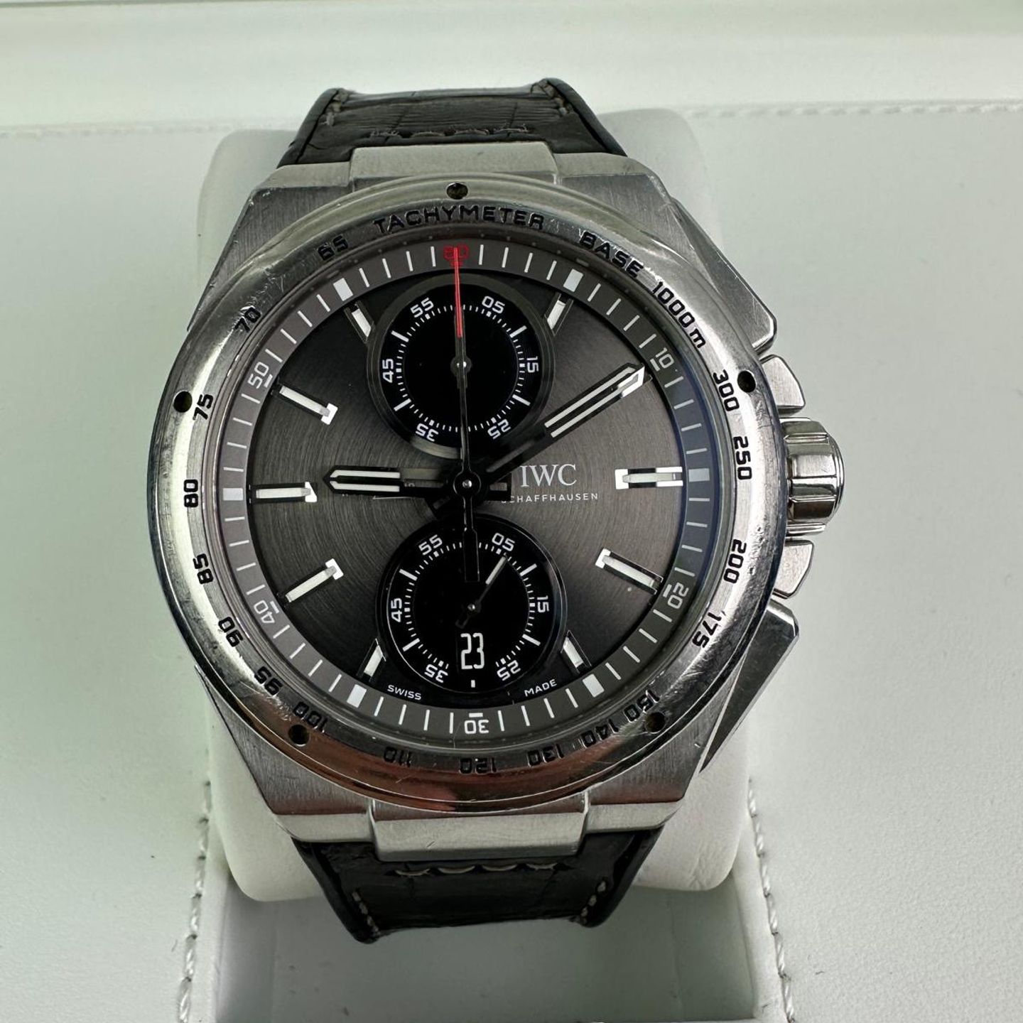 IWC Ingenieur 377507 (2014) - Black dial 40 mm Steel case (1/1)