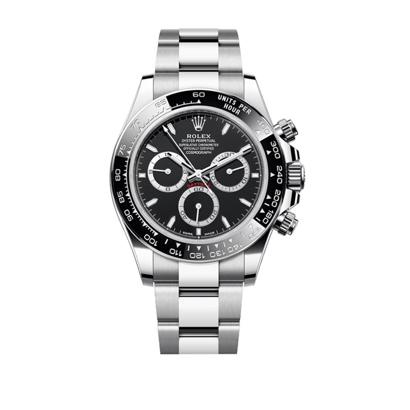 Rolex Daytona 126500LN (2024) - Zwart wijzerplaat 40mm Staal (1/8)