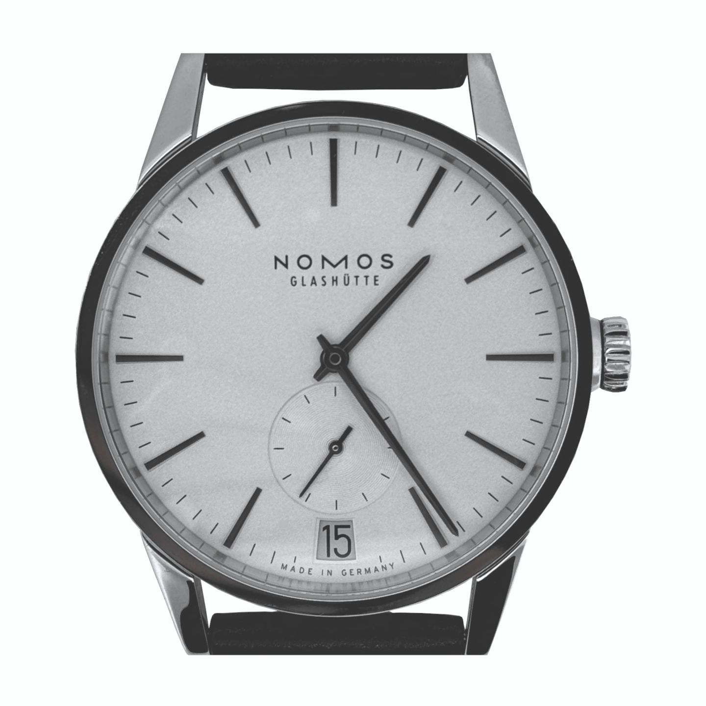 NOMOS Zürich Datum 802 (2024) - White dial 40 mm Steel case (1/7)