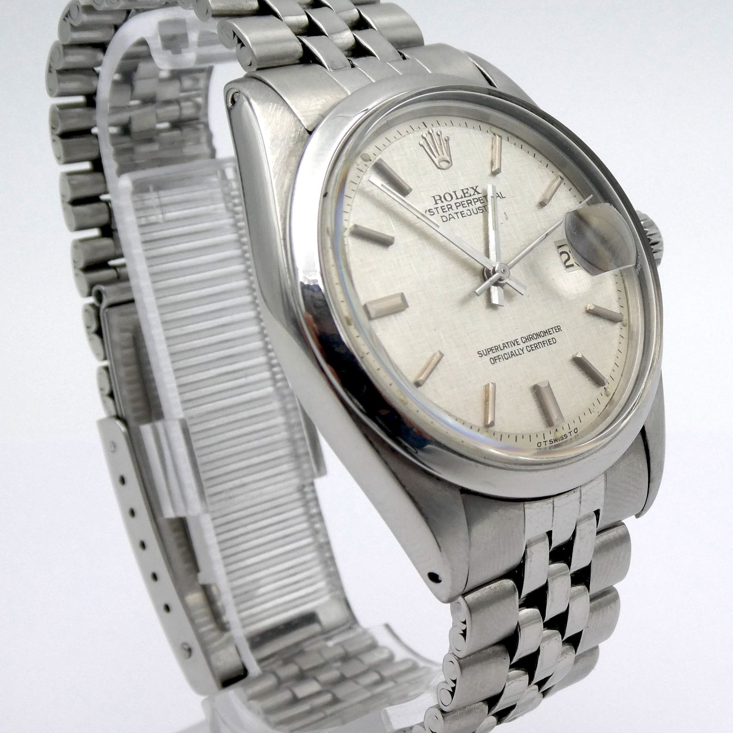 Rolex Datejust 1600 (1975) - Silver dial 36 mm Steel case (2/5)