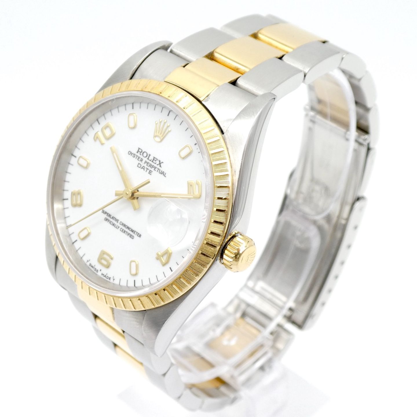 Rolex Oyster Perpetual Date 15223 - (2/8)