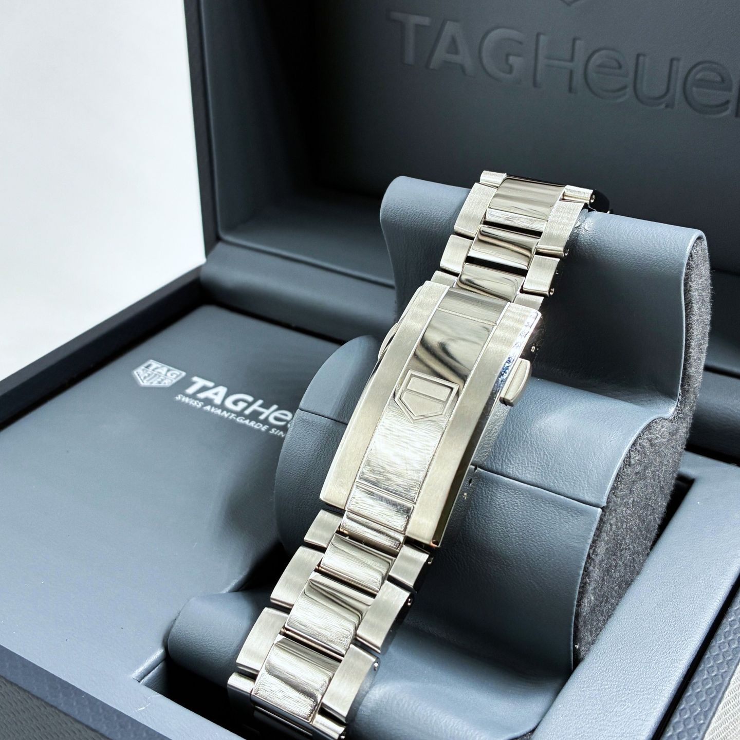 TAG Heuer Aquaracer WBP1113.BA0000 (2023) - Blue dial 40 mm Steel case (7/7)