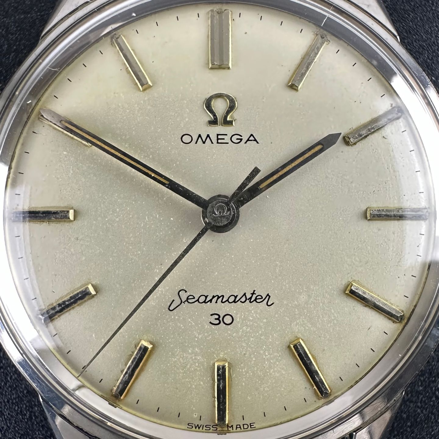 Omega Seamaster 135.003-62-SC (1963) - White dial 35 mm Steel case (8/8)