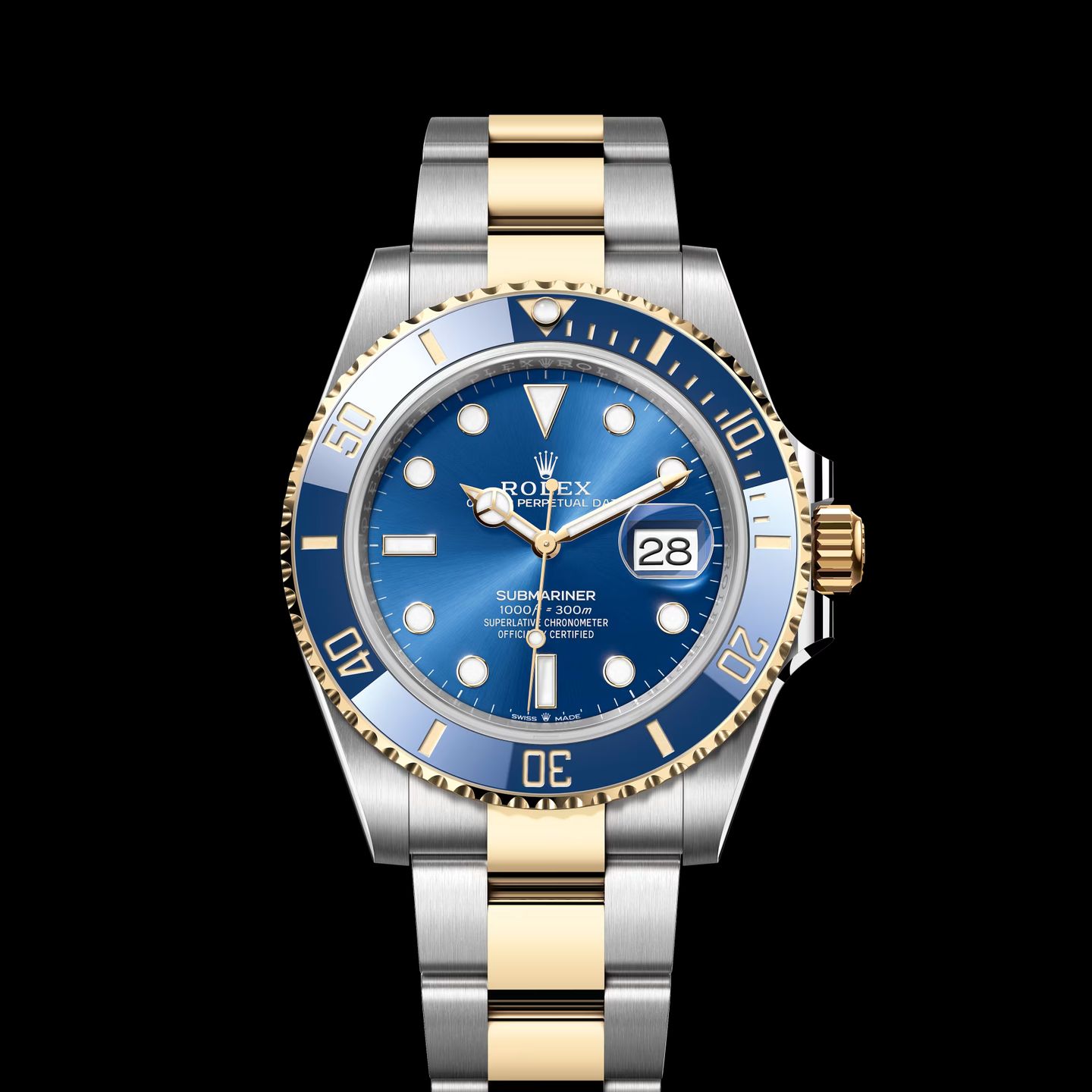 Rolex Submariner Date 126613LB (2023) - Blue dial 41 mm Gold/Steel case (1/1)
