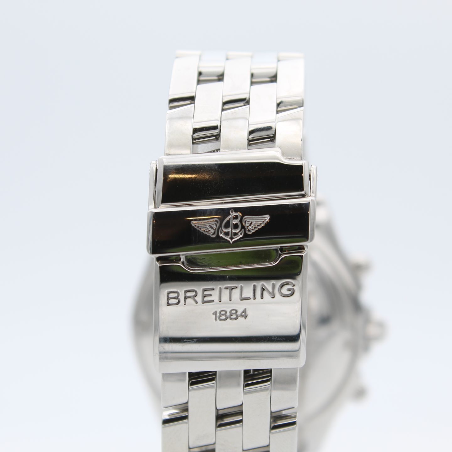 Breitling Chronomat A13050.1 (1999) - Zwart wijzerplaat 45mm Staal (4/8)