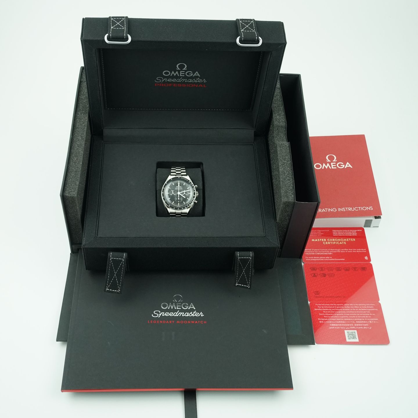 Omega Speedmaster Professional Moonwatch 310.30.42.50.01.001 (2022) - Zwart wijzerplaat 42mm Staal (8/8)