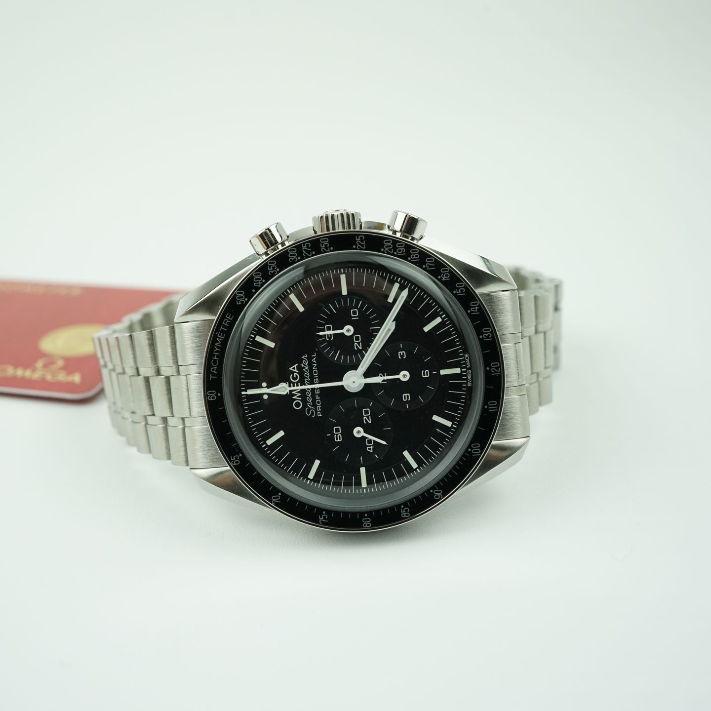 Omega Speedmaster Professional Moonwatch 310.30.42.50.01.001 (2022) - Zwart wijzerplaat 42mm Staal (1/8)