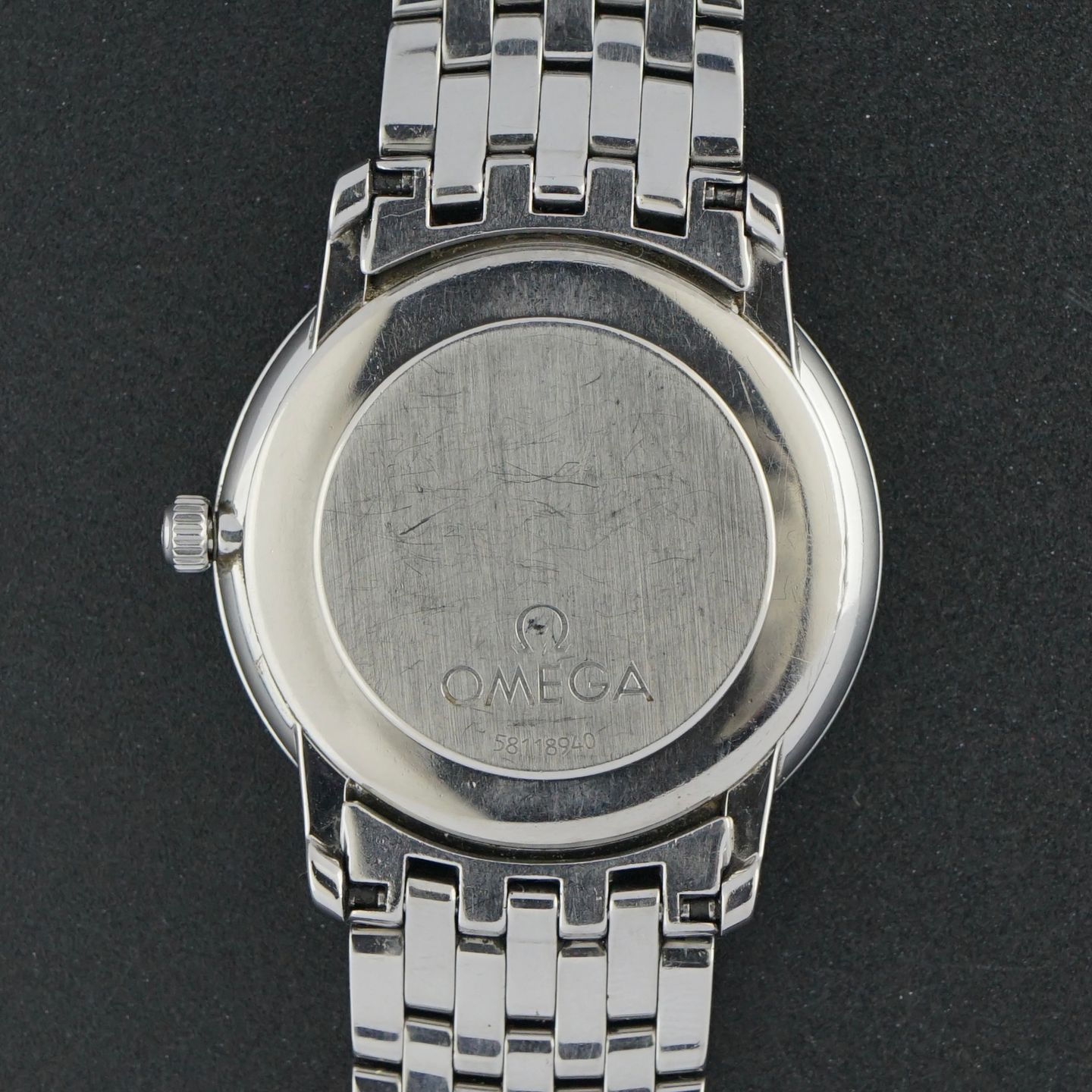 Omega De Ville Prestige 125.0150 (1998) - White dial 34 mm Steel case (3/8)