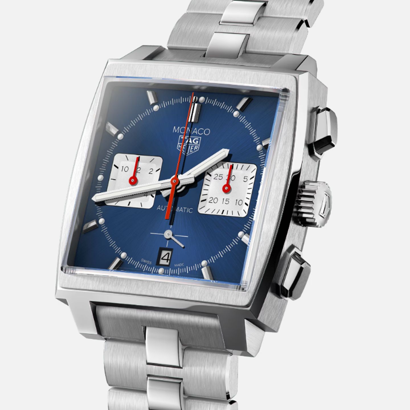 TAG Heuer Monaco CBL2111.BA0644 (2024) - Blue dial 39 mm Steel case (1/1)